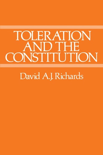 Toleration and the Constitution