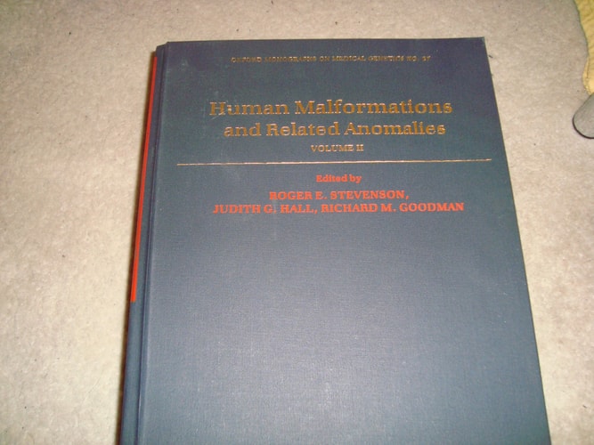 Human Malformations and Related Anomalies