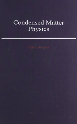 Condensed Matter Physics