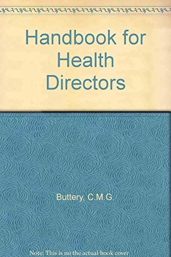 Handbook for Health Directors
