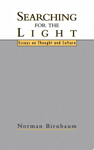 Searching for the Light: Essays on Thought and Culture
