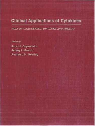 Clinical Applications of Cytokines: Role in Pathogenesis, Diagnosis, and Therapy