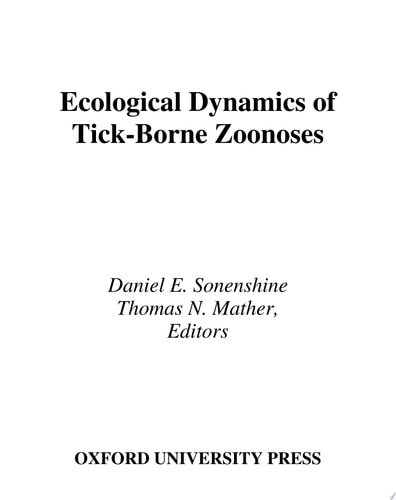 Ecological Dynamics of Tick-Borne Zoonoses