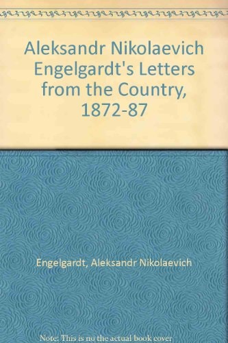 Letters from the Country: 1872-1887