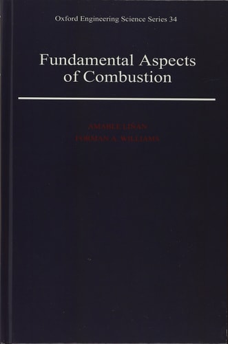 Fundamental Aspects of Combustion