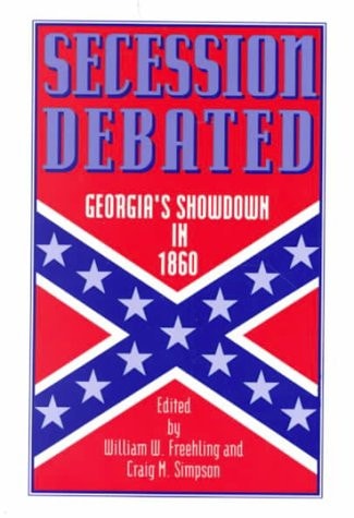 Secession Debated: Georgia's Showdown in 1860