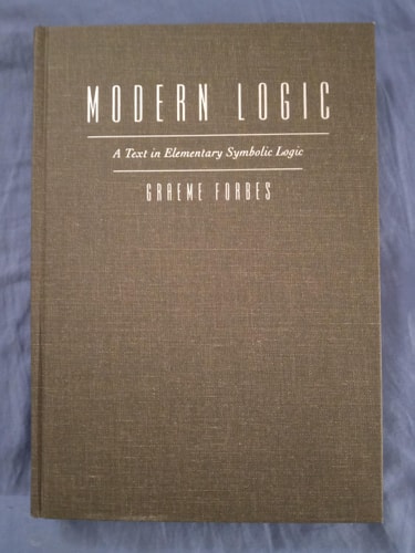 Modern Logic A Text in Elementary Symbolic Logic