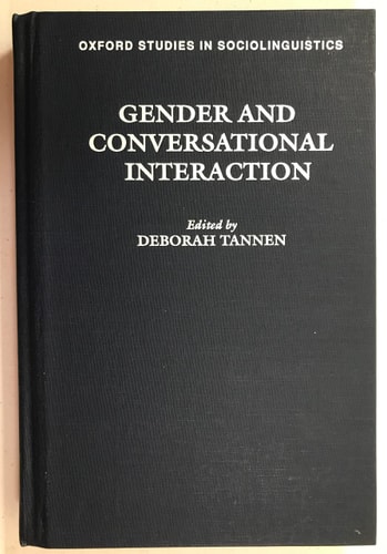 Gender and Conversational Interaction