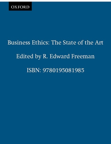 Business Ethics: The State of the Art