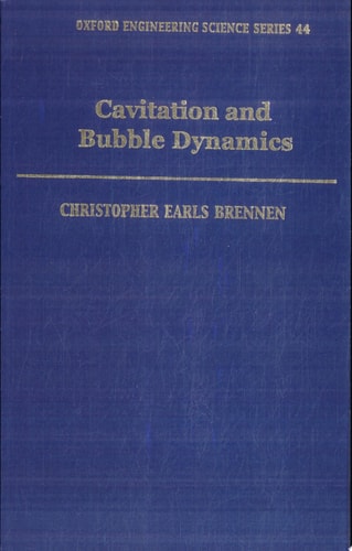 Cavitation and Bubble Dynamics