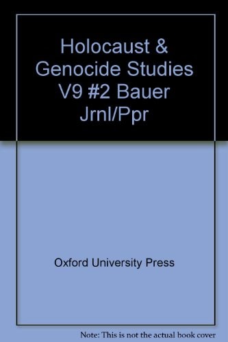 Holocaust and Genocide Studies: Volume 9, No. 2