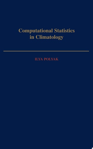 Computational Statistics in Climatology