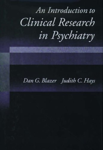 An Introduction to Clinical Research in Psychiatry