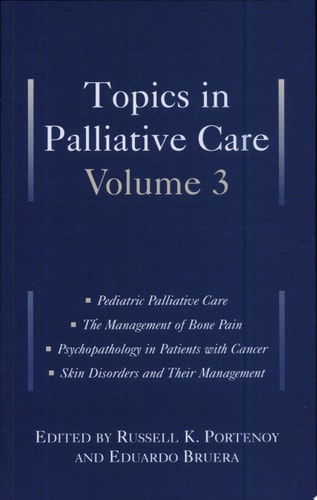 Topics in Palliative Care: Volume 3