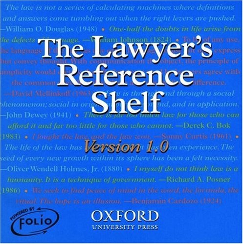 The Lawyer's Reference Shelf