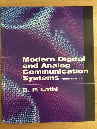 Modern Digital and Analog Communication Systems