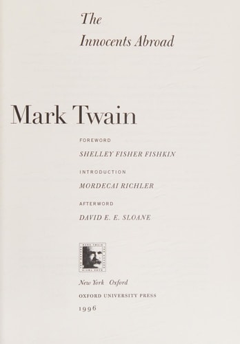 The Oxford Mark Twain