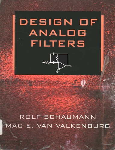 Design of Analog Filters