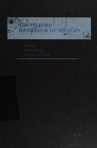 The Oxford Handbook of Memory