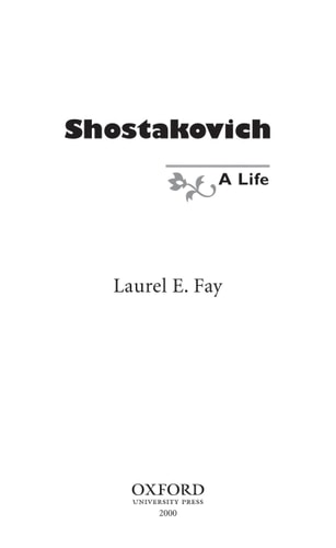 Shostakovich: A Life