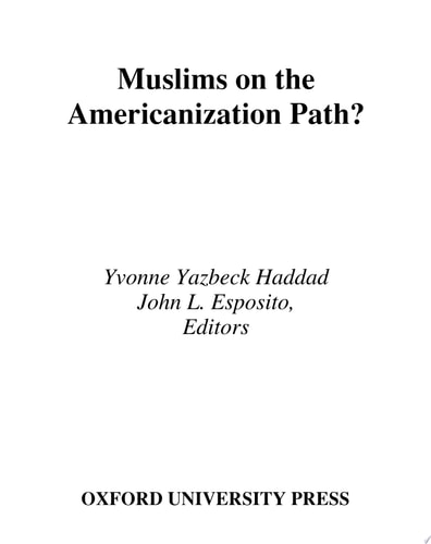 Muslims on the Americanization Path