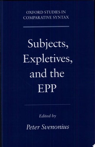 Subjects, Expletives, and the EPP