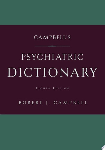 Campbell's Psychiatric Dictionary