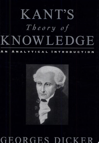Kant's Theory of Knowledge An Analytical Introduction