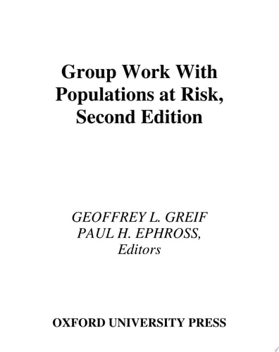 Group Work with Populations at Risk
