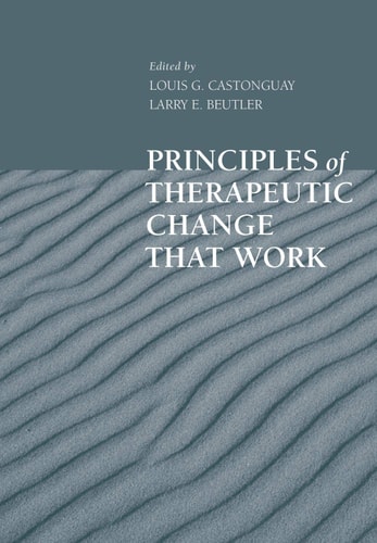 Principles of Therapeutic Change that Work