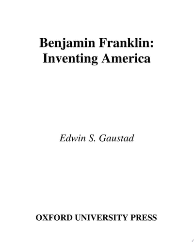 Benjamin Franklin: Inventing America
