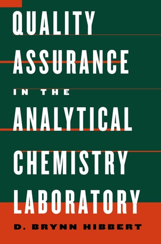 Quality Assurance for the Analytical Chemistry Laboratory