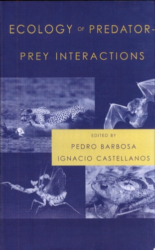 Ecology of Predator-Prey Interactions