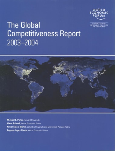 The Global Competitiveness Report 2003-2004