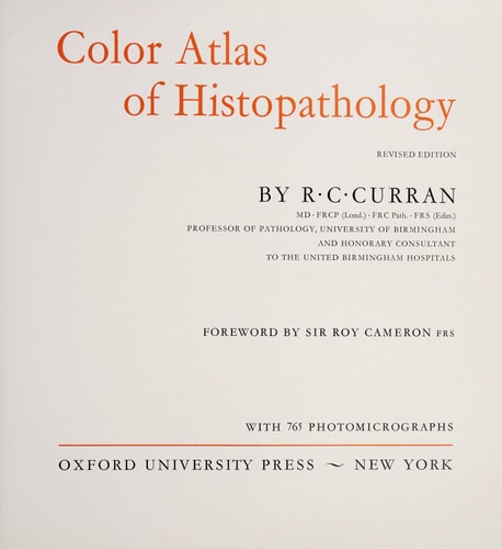 Color Atlas of Histopathology