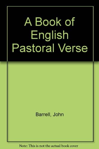 A Book of English Pastoral Verse