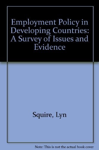 Employment Policy in Developing Countries