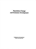 Population Change and Economic Development