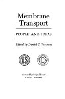 Membrane Transport: People and Ideas