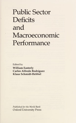 Public Sector Deficits and Macroeconomic Performance