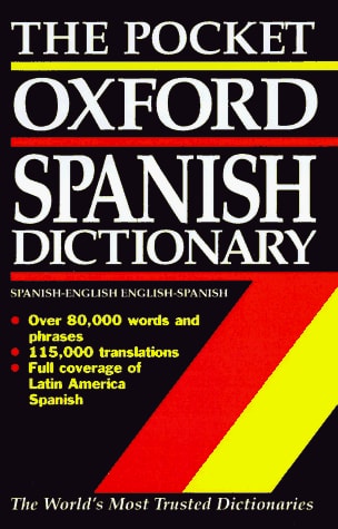 Diccionario español/inglés - inglés/español: The Pocket Oxford Spanish Dictionary