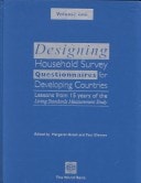 Designing Household Survey Questionnaires for Developing Countries: Lessons from 15 Years of the Living Standards Measurement Study