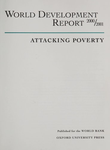 Edition published by World Bank Publications