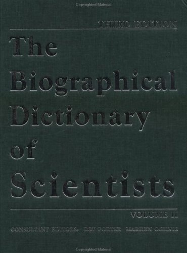 The Biographical Dictionary of Scientists