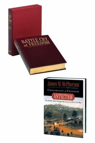The Civil War Set: Crossroads of Freedom and The Illustrated Battle Cry of Freedom
