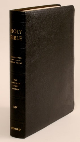 Old Scofield Study Bible: KJV Large Print