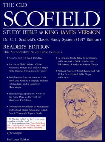 The Old Scofield Study Bible, KJV, Reader's Edition: King James Version