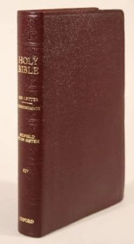 Old Scofield Study Bible-KJV-Classic 1917 Notes