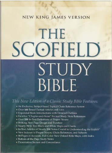 The Scofield Study Bible, NKJV