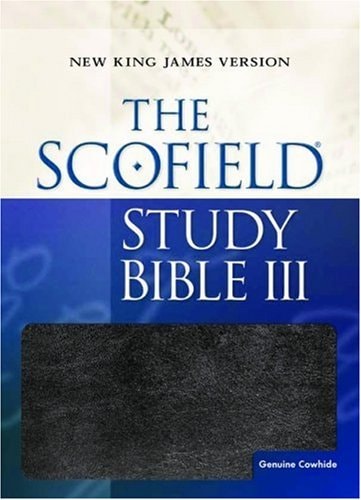 The Scofield Study Bible III, NKJV - Black